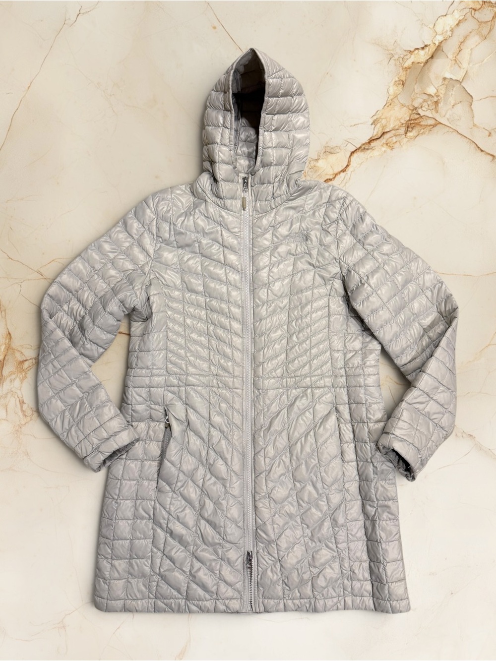 The North Face Thermoball Eco Quilted Parka Womens XL Lightweight